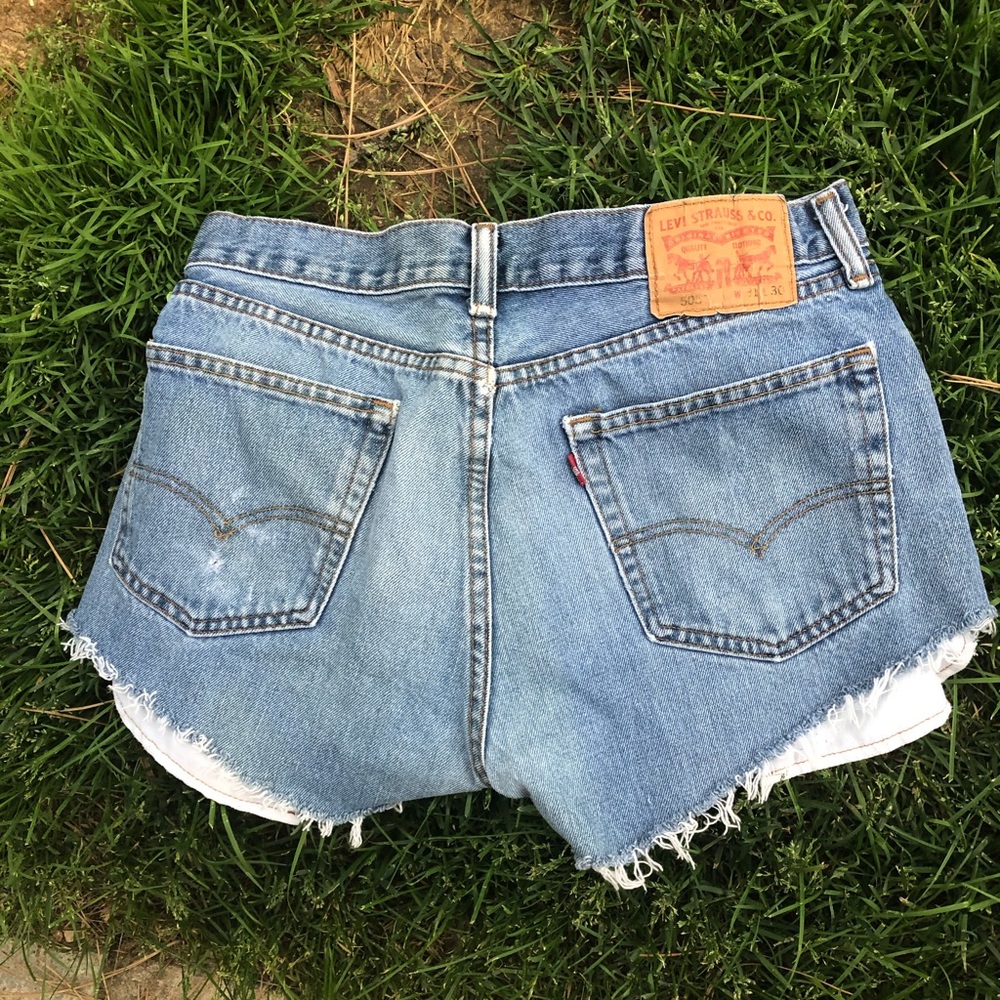 Vintage Levi jean shorts